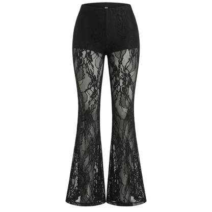 Lace Flare Pants