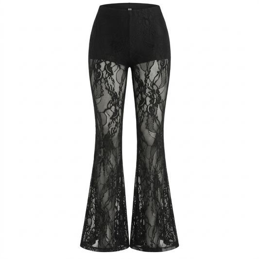 Lace Flare Pants