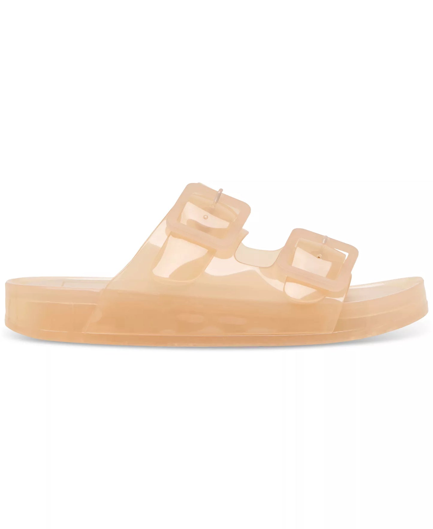 Double-Band Jelly Footbed Sandals