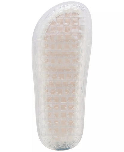Double-Band Jelly Footbed Sandals